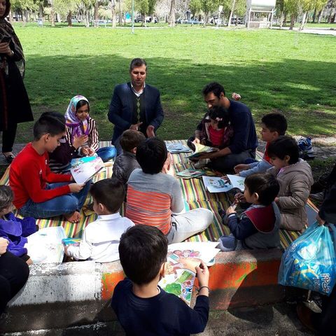 اجراي عيدانه كتاب در كانون پرورش فكري استان كرمانشاه