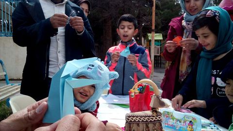 گزارش تصویری فعالیت‌های عیدانه پایگاه‌های نوروزی خراسان شمالی ( بخش سوم )