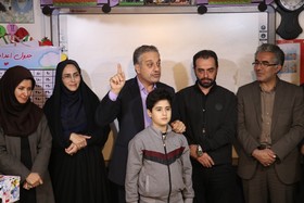 فرزند شهید راه خدمت عضو افتخاری کانون پرورش فکری گلستان شد