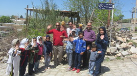 گزارش تصویری از کاروان شادی کانون لرستان در «روستای ریقان» شهرستان چگنی