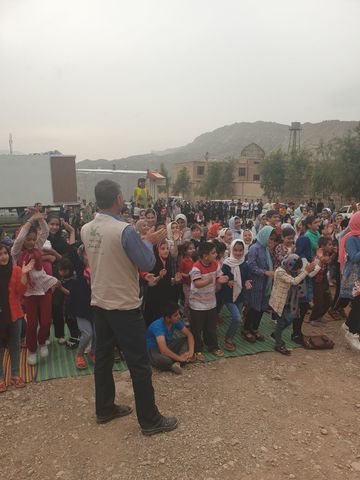 گروه امدادفرهنگی کانون ایلام در مناطق سیل زده استان لرستان