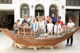 بازدید اعضا مرکز شماره 2 کانون از موزه مردم شناسی بوشهر در هفته میراث فرهنگی