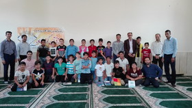 راه‌اندازی کتابخانه دبستان توحید شهر ابوحمیظه در قالب طرح امداد فرهنگی