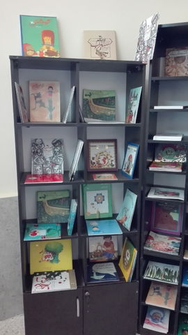 راه‌اندازی کتابخانه دبستان توحید شهر ابوحمیظه در قالب طرح امداد فرهنگی کانون