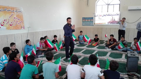 راه‌اندازی کتابخانه دبستان توحید شهر ابوحمیظه در قالب طرح امداد فرهنگی کانون
