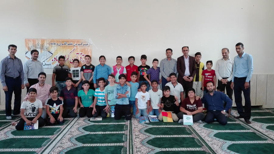 کانون - راه‌اندازی کتابخانه دبستان توحید شهر ابوحمیظه در قالب طرح امداد  فرهنگی