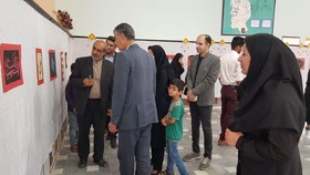 نمایشگاه «به ساحت آفتاب» در مرکز فرهنگی‌هنری شماره یک زابل(سیستان و بلوچستان) برپا شد