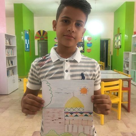 حمایت اعضا کانون خوزستان از کودکان مظلوم فلسطین