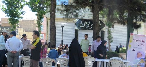 گزارش تصویری ویژه‌برنامه‌های روز جهانی قدس در کانون استان قزوین
