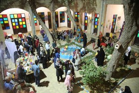 آیین اختتامیه دومین جشنواره فانوس در خانه ماپار اهواز