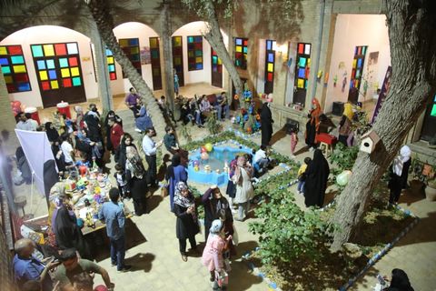 آیین اختتامیه دومین جشنواره فانوس در خانه ماپار اهوار