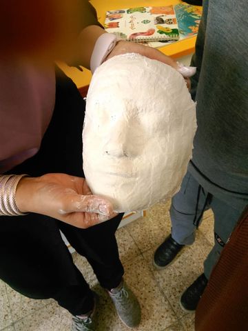 گزارش تصویری کارگاه ساخت ماسک در مرکز شماره 2 کانون قم