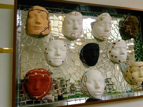 گزارش تصویری کارگاه ساخت ماسک در مرکز شماره 2 کانون قم