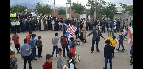گزارش تصویری مراسم روز قدس در مراکز استان خراسان شمالی