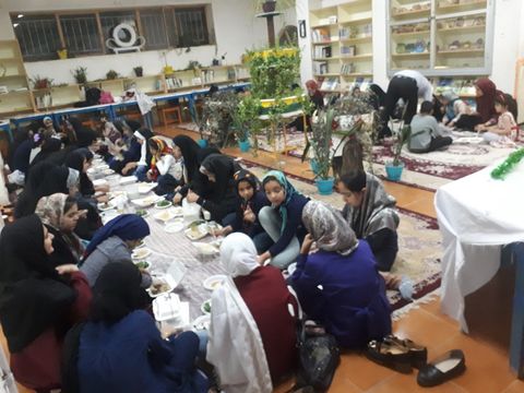 مراسم افطاری در مراکز کرمان