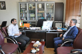 نشست مدیرکل کانون و مدیرعامل سازمان فرهنگی ورزشی شهرداری اردبیل