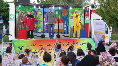 گزارش تصویری رونق اجرای پویش کانونی «فصل گرم کتاب» در قزوین