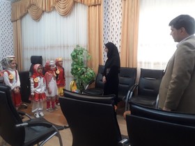 اعضای مرکز فرهنگی‌هنری شماره دو زابل(سیستان و بلوچستان) با فرماندار دیدار کردند