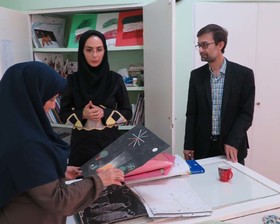 بازدید کارشناس هنری ستاد از کانون البرز