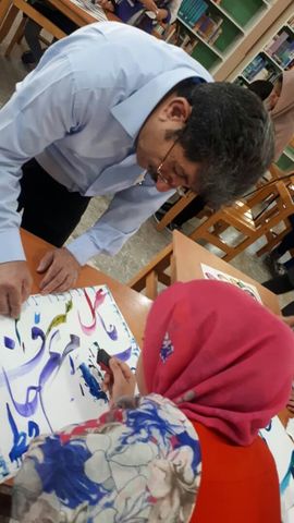 افتتاح اولین انجمن خوشنویسی نوجوانان استان خوزستان در کانون شماره 2 اندیمشک
