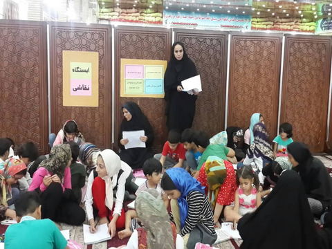 ویژه برنامه های ولادت حضرت معصومه (س) و روز دختر  در مراکز کانون استان 2