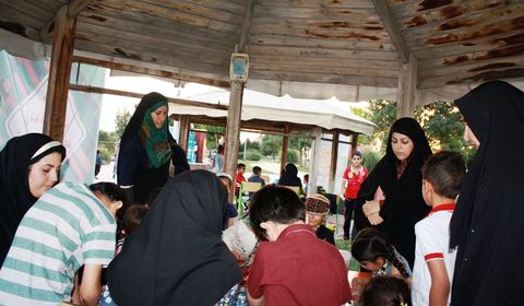 گزارش تصویری تب و تاب تابستانی در مراکز کانون استان قزوین