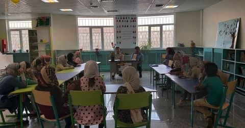 گزارش تصویری ویژه برنامه دید بازدید در روز ادبیات کودک و نوجوان در مرکز شماره 2 اسفراین