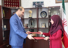 امضای تفاهم‌نامه همکاری مشترک بین ادارات‌کل کانون پرورش فکری و فنی و حرفه‌ای استان گلستان