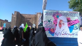 کارگاه‌های فرهنگی هنری مراکز کانون استان آذربایجان شرقی در اجتماع مردمی «روز عفاف و حجاب»