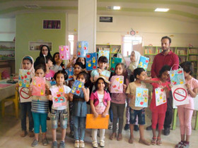 اجرای برنامه "به پلاستیک نه بگوییم" در مرکز اسدآباد