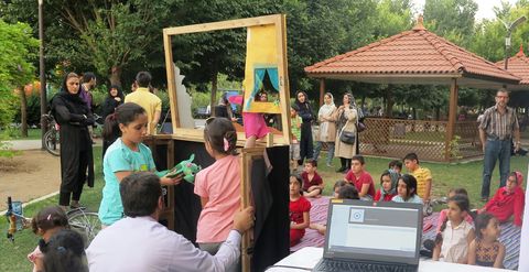 گزارش تصویری دومین اجرای تابستانی پویش «فصل گرم کتاب» در قزوین