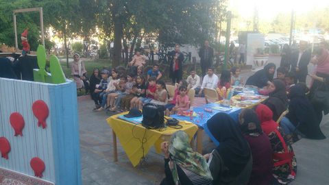 پویش فصل گرم کتاب در پارک ائل‌گلی تبریز