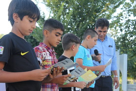هفته سوم « پویش فصل گرم کتاب» در پارک ائللرباغی ارومیه