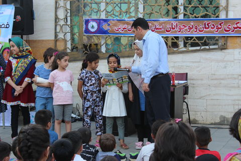 پویش فصل گرم کتاب در فرهنگسرای شهید مظاهری منطقه قره لر و قاسمیه