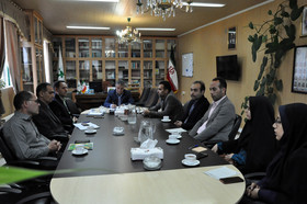 نشست مشترک مدیرکل کانون استان اردبیل و مسئولان باشگاه خبرنگاران جوان