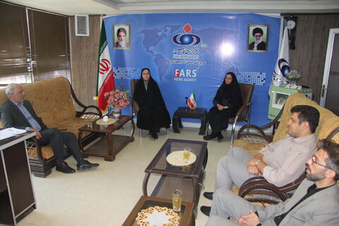 حضور مدیرکل کانون استان در دفتر خبرگزاری‌ها و نشریات استانی به مناسبت روز خبرنگار