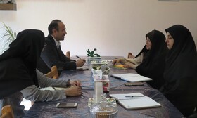 دیدار مدیر باشگاه خبرنگاران جوان با مدیرکل کانون استان قزوین