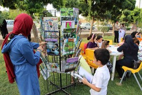 پویش فصل گرم کتاب در سنندج به روایت تصویر