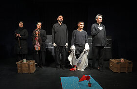 performing "water and others" at kanoon Theater centre