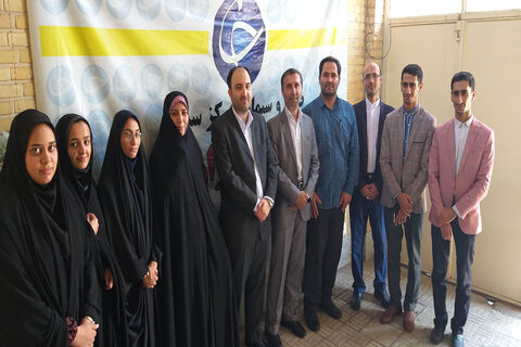 گزارش تصویری از دیدار مدیرکل کانون پرورش فکری استان سمنان با خبرنگاران