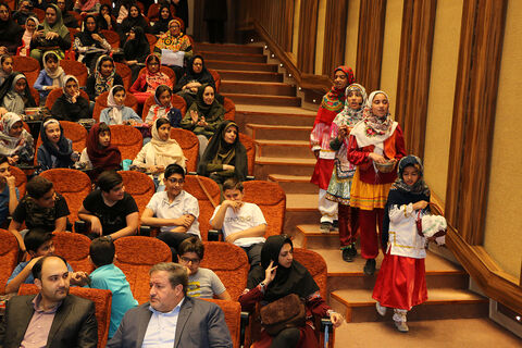 گزارش تصویری از آیین گشایش انجمن قصه‌گویی و سرود در کانون پرورش فکری سمنان