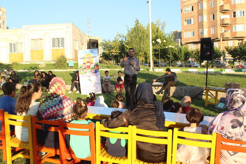 هفته هفتم پویش فصل گرم کتاب در پارک قائم (عج)