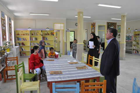 بازدید مدیرکل کانون استان اردبیل از مراکز و شرکت در ویژه‌برنامه‌های استانی(2)