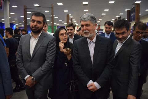 بازدید وزیر فرهنگ و ارشاد اسلامی از روند برگزاری رقابت‌های جام قهرمانان بازی‌های ویدیویی ایران