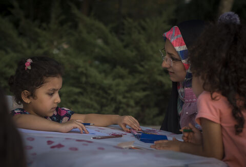 ششمین برنامه پویش فصل گرم کتاب در بوستان کوشا سنگ ساری