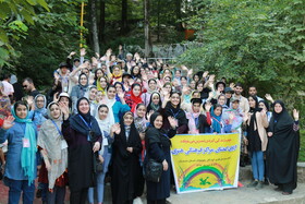 تمرین مهارت‌های زندگی در اردوی اعضای کانون مازندران
