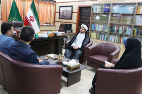 دیدار مدیرکل کانون با رئیس شورای هماهنگی تبلیغات اسلامی گیلان