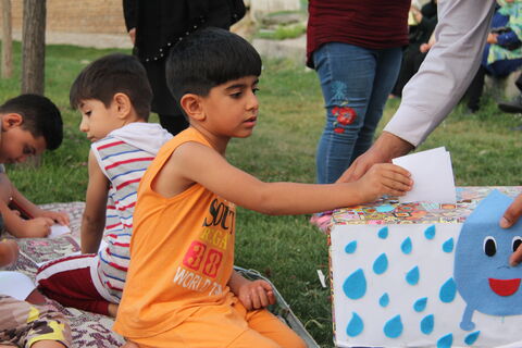 هشتمین و آخرین هفته از پویش فصل گرم کتاب در پارک حضرت قائم «عج» ارومیه