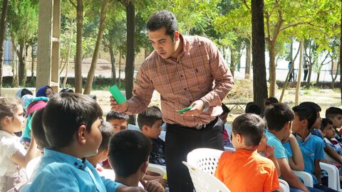 گزارش تصویری آغاز فعالیت تابستانی پیک امید در کانون استان قزوین