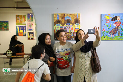 افتتاح نمایشگاه هنرهای تجسمی اعضای کانون استان تهران در نگارخانه صبا